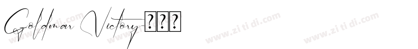 Goldmar Victory字体转换